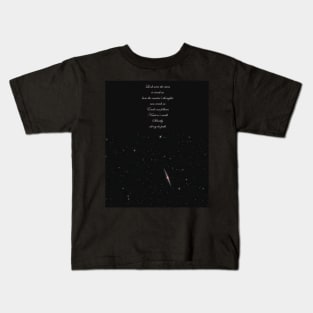 Needle Galaxy (NGC 4565) in Coma Berenices Kids T-Shirt